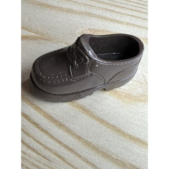 Replacement Bratz Doll Brown Moccasin Shoe - Picture 1 of 4